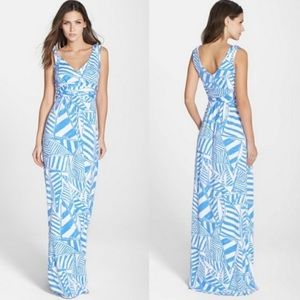 Lilly Pulitzer Sloane maxi dress in yacht sea